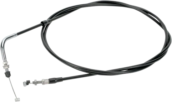 WSM Black Vinyl Throttle Cable for Yamaha WaveBlaster Raider Runner FX1