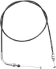 WSM Black Vinyl Throttle Cable for Polaris SL 650 SL 750
