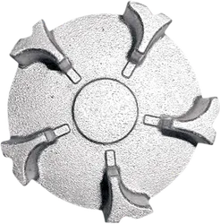 WSM Aluminum Drive Coupler 27mm Thread 5 Curved Fingers