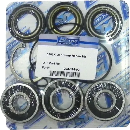 WSM Jet Pump Bearings Seals Rebuild Repair Kit for Kawasaki Jet Ski Ultra