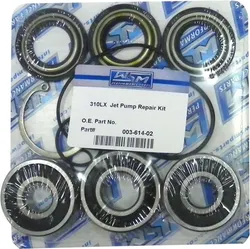 WSM Jet Pump Bearings Seals Rebuild Repair Kit for Kawasaki Jet Ski Ultra