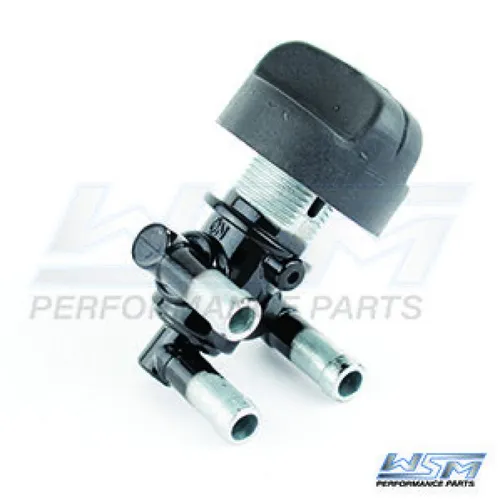 WSM 3 Position Gas Petrol Fuel Valve 5-16in. Barbs