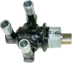 WSM 3 Position Gas Petrol Fuel Valve 5-16in. Barbs