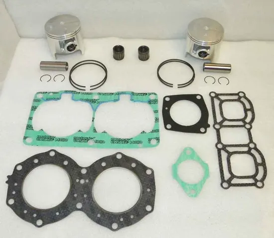 WSM Top End Piston Rebuild Kit .5mm Over 77.5mm for Yamaha WaveRunner 650