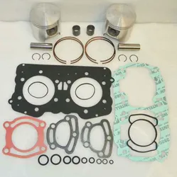 WSM Top End Piston Rebuild Kit .5mm Over 88.41mm for Sea-Doo 951 DI
