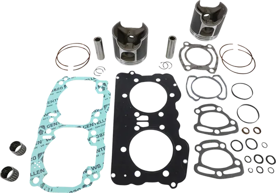 WSM Platinum Series Top End Piston Rebuild Kit 1mm Over 88.91mm Sea-Doo PWC 951