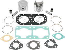 WSM Top End Piston Rebuild Kit .5mm Over 76.5mm for Kawasaki Jet Ski 650