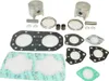 WSM Top End Piston Rebuild Kit .5mm Over 76.5mm for Kawasaki Jet Ski 650