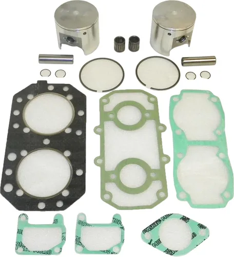 WSM Top End Piston Rebuild Kit 1mm Over 76mm Kawasaki Jet Ski 550
