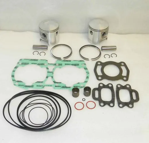 WSM Top End Piston Rebuild Kit Standard Bore 76mm for Sea-Doo PWC 580