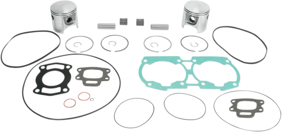 WSM Top End Piston Rebuild Kit Standard Bore 76mm for Sea-Doo PWC 580