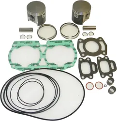 WSM Platinum Top End Piston Rebuild Kit .75mm Over 76.75mm for Sea-Doo PWC 580