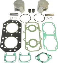 WSM Top End Piston Rebuild Kit 1mm Over 79mm for Sea-Doo XP 650