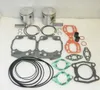 WSM Top End Piston Rebuild Kit .5mm Over 82.5mm for Sea-Doo 800 PWC