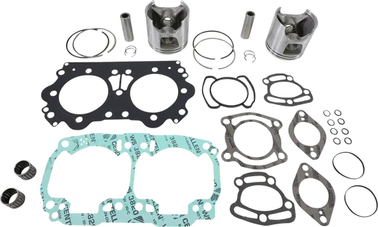 WSM Top End Piston Rebuild Kit Standard Bore 87.91mm for Sea-Doo 951 PWC
