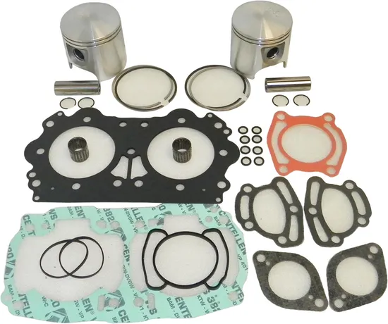WSM Top End Piston Rebuild Kit .25mm Over 88.16mm for Sea-Doo 951 PWC