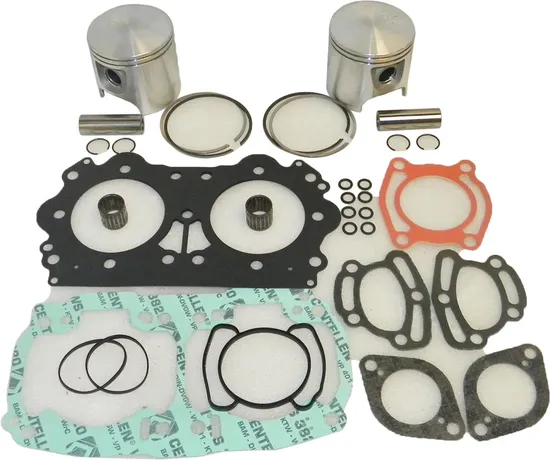 WSM Top End Piston Rebuild Kit .75mm Over 88.66mm for Sea-Doo 951 PWC