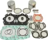 WSM Top End Piston Rebuild Kit .75mm Over 88.66mm for Sea-Doo 951 PWC