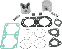 WSM Top End Piston Rebuild Kit Standard Bore 80mm for Kawasaki Jet Ski 750