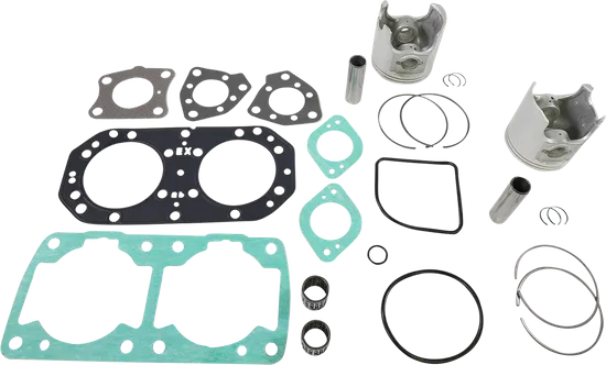 WSM Top End Piston Rebuild Kit .5mm Over 80.5mm for Kawasaki Jet Ski 750