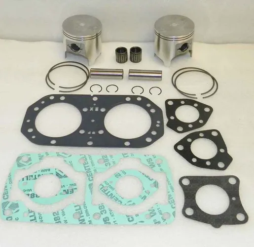 WSM Top End Piston Rebuild Kit .5mm Over 80.5mm for Kawasaki Jet Ski 750