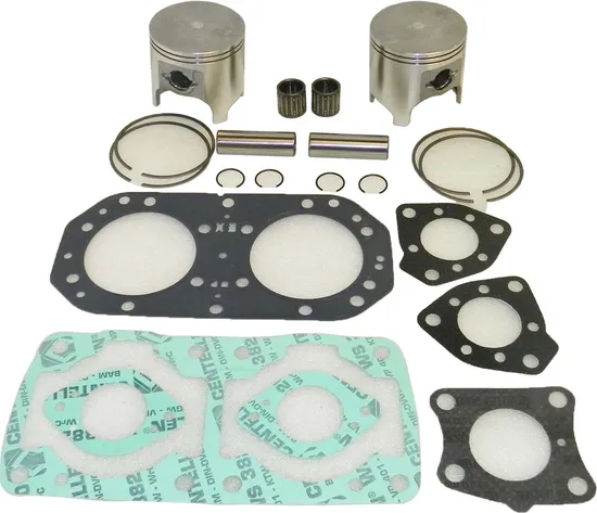 WSM Top End Piston Rebuild Kit .75mm Over 80.75mm for Kawasaki Jet Ski 750