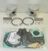 WSM Top End Piston Rebuild Kit .25mm Over 80.25mm for Kawasaki Jet Ski 750