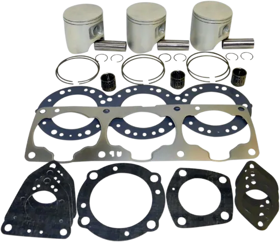 WSM Top End Piston Rebuild Kit Bore 80mm for Kawasaki Jet Ski 1100