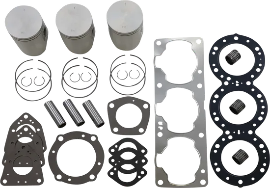 WSM Top End Piston Rebuild Kit Bore 80mm for Kawasaki Jet Ski 1100