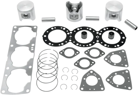 WSM Top End Piston Rebuild Kit .25mm Over 80.25mm for Kawasaki Jet Ski 1100