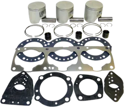 WSM Top End Piston Rebuild Kit .5mm Over 80.5mm for Kawasaki Jet Ski 1100