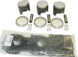 WSM Platinum Top End Piston Rebuild Kit .25mm Over 84.25mm for Yamaha GP1300R