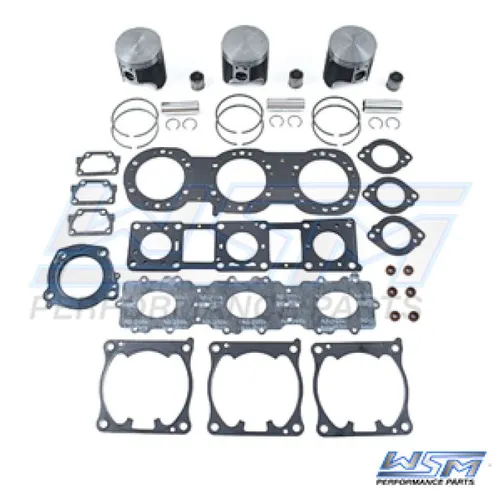 WSM Platinum Series Top End Piston Rebuild Kit 1mm Over 85mm for Yamaha GP1300R