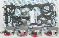 WSM Top End Piston Rebuild Kit Standard Bore 81mm 61X 62T for Yamaha SuperJet