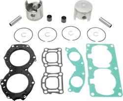 WSM Top End Piston Rebuild Kit .25mm Over 84.25mm for Yamaha PWC 760
