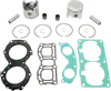 WSM Top End Piston Rebuild Kit .5mm Over 84.50mm for Yamaha PWC 760
