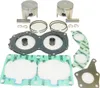 WSM Top End Piston Rebuild Kit .5mm Over 84.50mm for Yamaha PWC 760