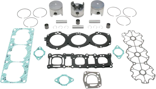 WSM Top End Piston Rebuild Kit .5mm Over 84.50mm for Yamaha WaveRunner