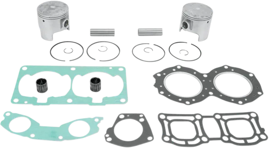 WSM Top End Piston Rebuild Kit 1mm Over 82mm 62T for Yamaha 700 PWC