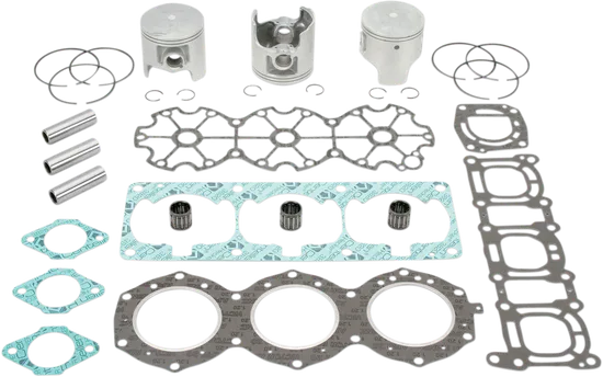 WSM Top End Piston Rebuild Kit .5mm Over 81.50mm for Yamaha WaveRaider Venture