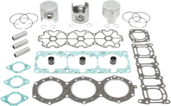 WSM Top End Piston Rebuild Kit .5mm Over 81.50mm for Yamaha WaveRaider Venture