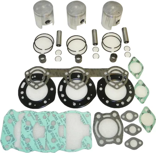 WSM Top End Piston Rebuild Kit .25mm Over 65.25mm for Polaris SL 650