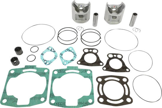 WSM Top End Piston Rebuild Kit Standard Bore 81mm for Polaris 700 PWC