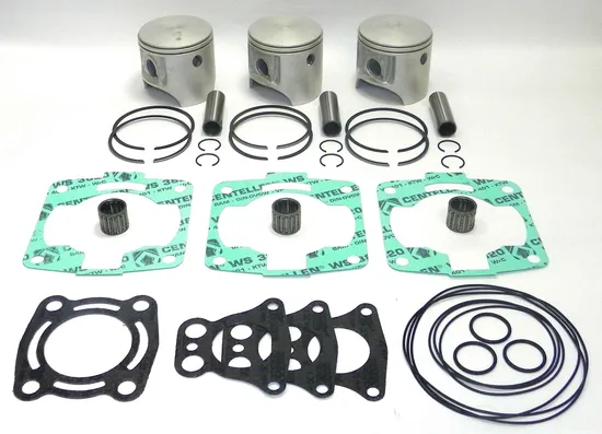 WSM Top End Piston Rebuild Kit .5mm Over 81.5mm for Polaris 1050 PWC
