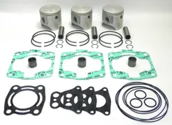 WSM Top End Piston Rebuild Kit .5mm Over 81.5mm for Polaris 1050 PWC