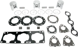 WSM Top End Piston Rebuild Kit .5mm Over 73.50mm for Kawasaki Jet Ski 900
