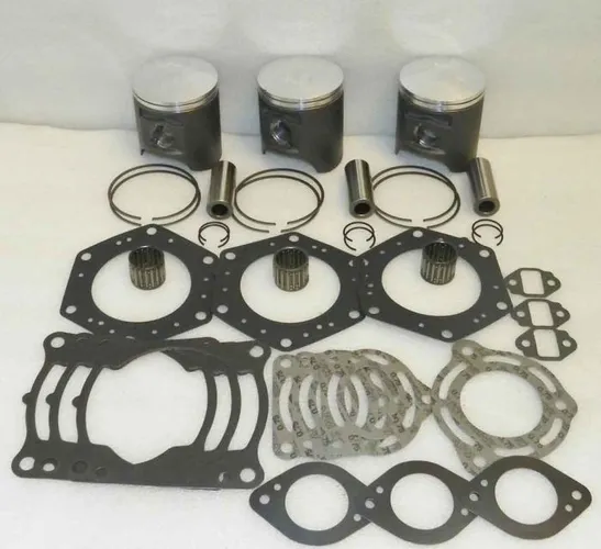 WSM Platinum Top End Piston Rebuild Kit .5mm Over 80.37mm Kawasaki Jet Ski 1
