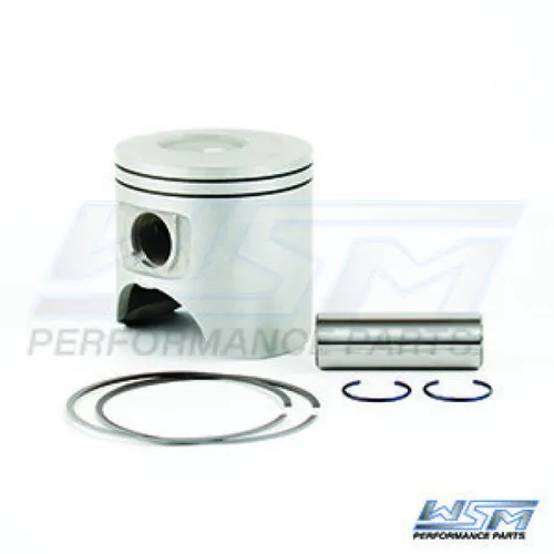 WSM Overbore Piston Kit .5mm Over 80.5mm for Kawasaki Jet Ski 1100 STX Ultra 150 2