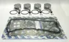 WSM Top End Piston Rebuild Kit .5mm Over 83.5mm for Kawasaki Jet Ski STX12F