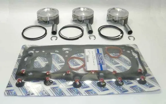WSM Top End Piston Rebuild Kit .5mm Over 100.46mm for Sea-Doo Supercharged